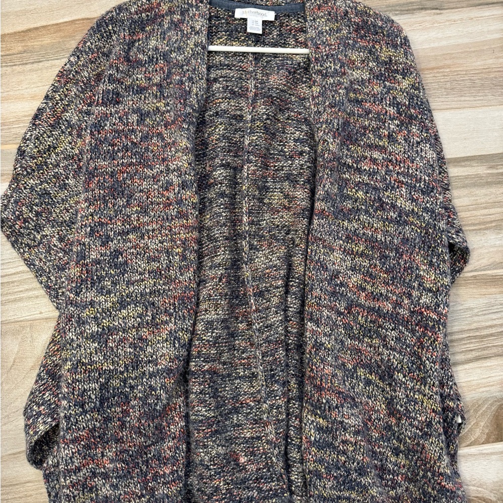 Motherhood Maternity Multicolor Knit Sweater
